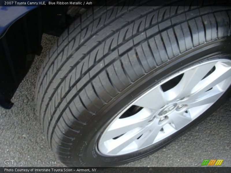 Blue Ribbon Metallic / Ash 2007 Toyota Camry XLE