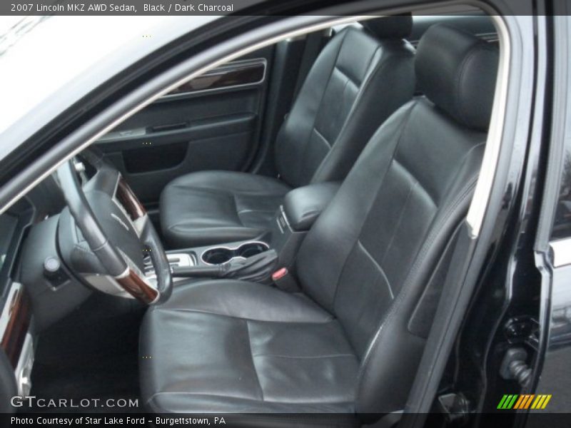 Black / Dark Charcoal 2007 Lincoln MKZ AWD Sedan