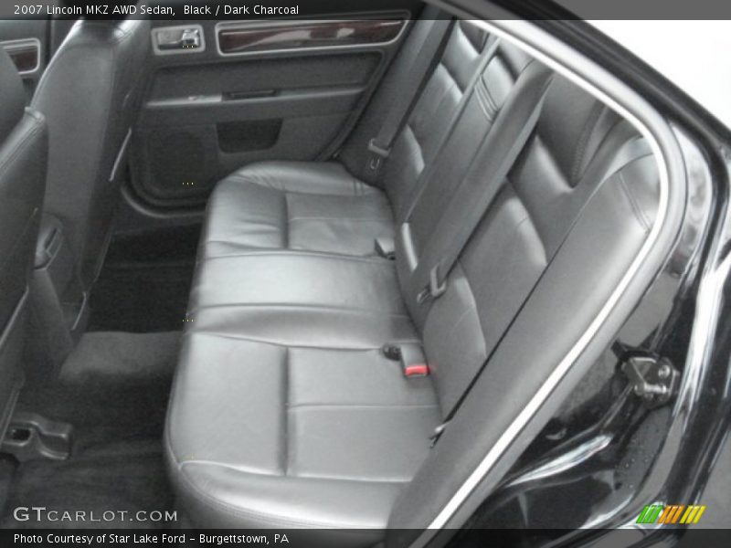 Black / Dark Charcoal 2007 Lincoln MKZ AWD Sedan