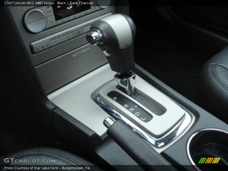 Black / Dark Charcoal 2007 Lincoln MKZ AWD Sedan