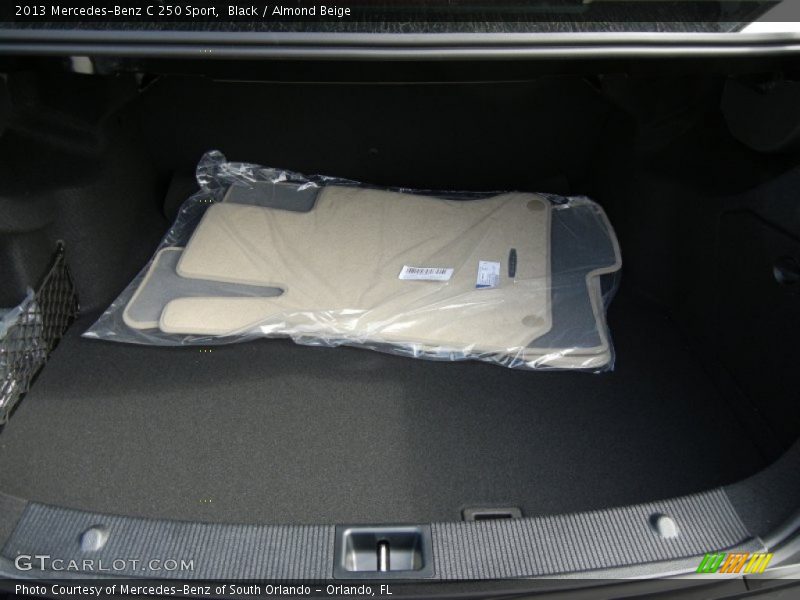 Black / Almond Beige 2013 Mercedes-Benz C 250 Sport