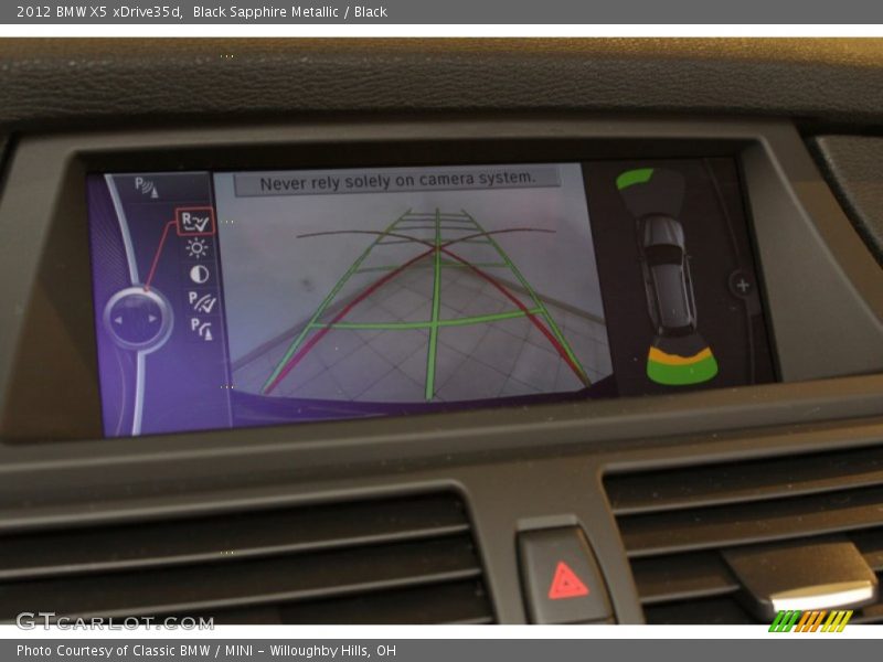 Black Sapphire Metallic / Black 2012 BMW X5 xDrive35d