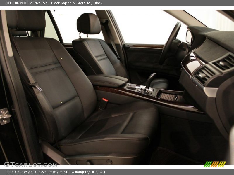 Black Sapphire Metallic / Black 2012 BMW X5 xDrive35d