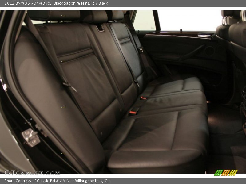 Black Sapphire Metallic / Black 2012 BMW X5 xDrive35d