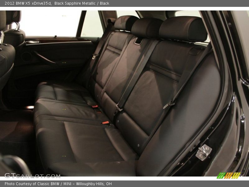 Black Sapphire Metallic / Black 2012 BMW X5 xDrive35d