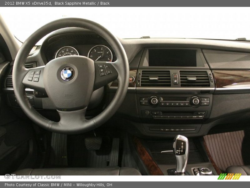 Black Sapphire Metallic / Black 2012 BMW X5 xDrive35d