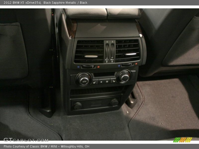 Black Sapphire Metallic / Black 2012 BMW X5 xDrive35d