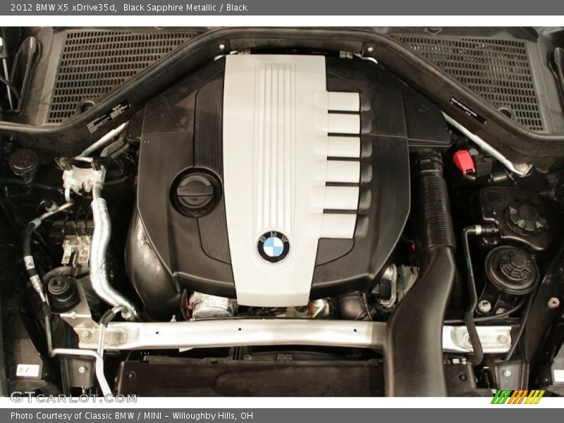 Black Sapphire Metallic / Black 2012 BMW X5 xDrive35d