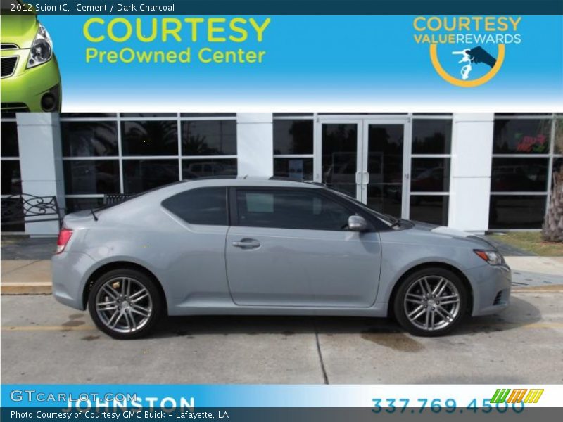 Cement / Dark Charcoal 2012 Scion tC
