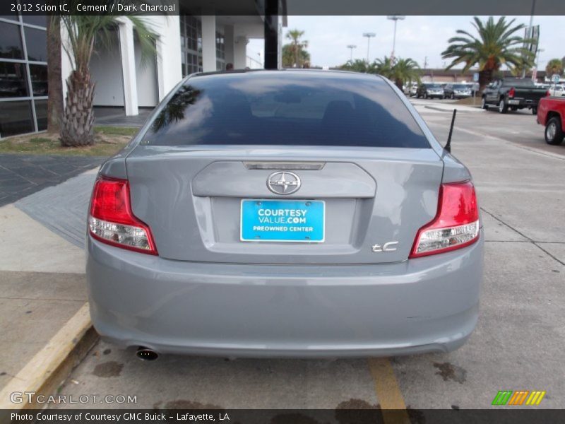 Cement / Dark Charcoal 2012 Scion tC
