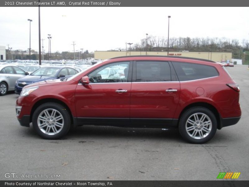  2013 Traverse LT AWD Crystal Red Tintcoat