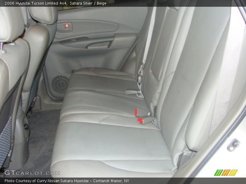 Sahara Silver / Beige 2006 Hyundai Tucson Limited 4x4