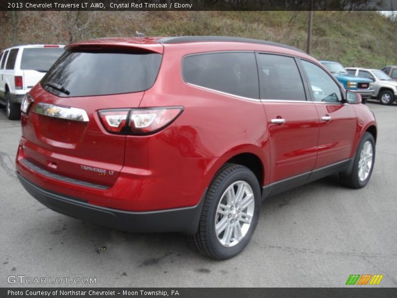  2013 Traverse LT AWD Crystal Red Tintcoat