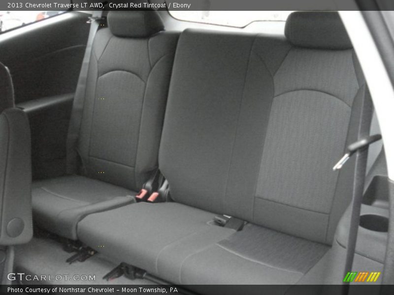 Crystal Red Tintcoat / Ebony 2013 Chevrolet Traverse LT AWD