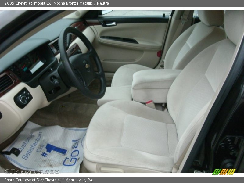 Mocha Bronze Metallic / Neutral 2009 Chevrolet Impala LS