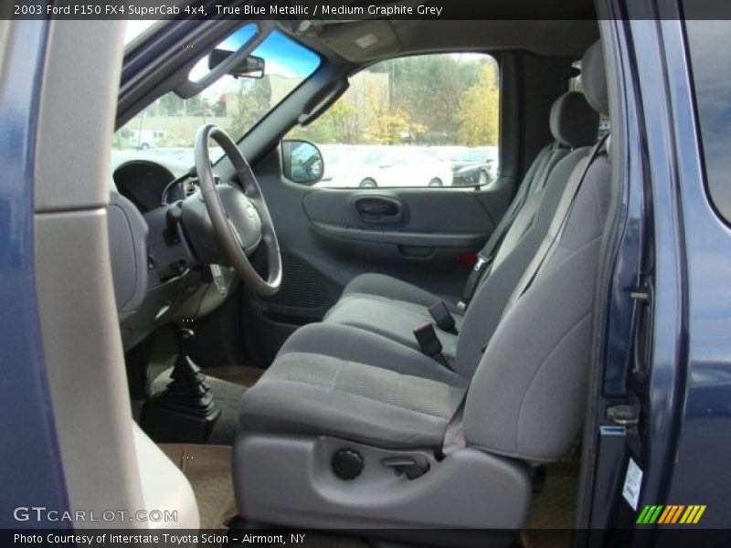  2003 F150 FX4 SuperCab 4x4 Medium Graphite Grey Interior