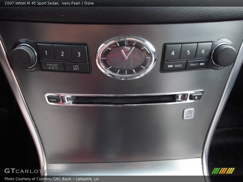 Ivory Pearl / Stone 2007 Infiniti M 45 Sport Sedan