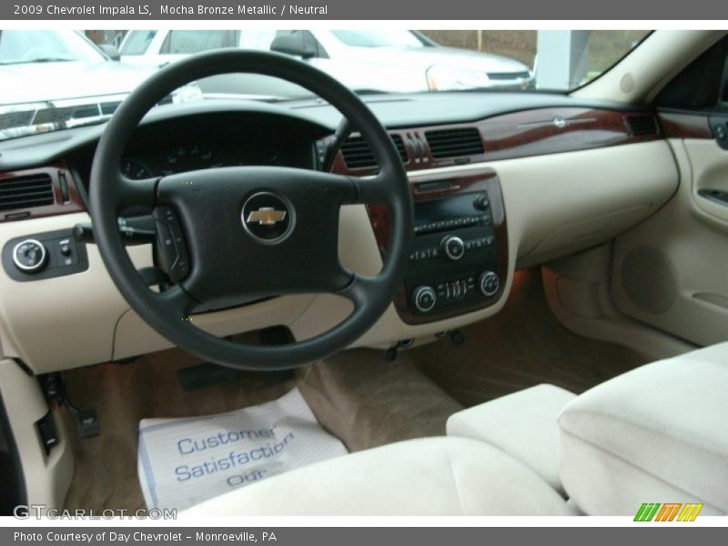 Mocha Bronze Metallic / Neutral 2009 Chevrolet Impala LS