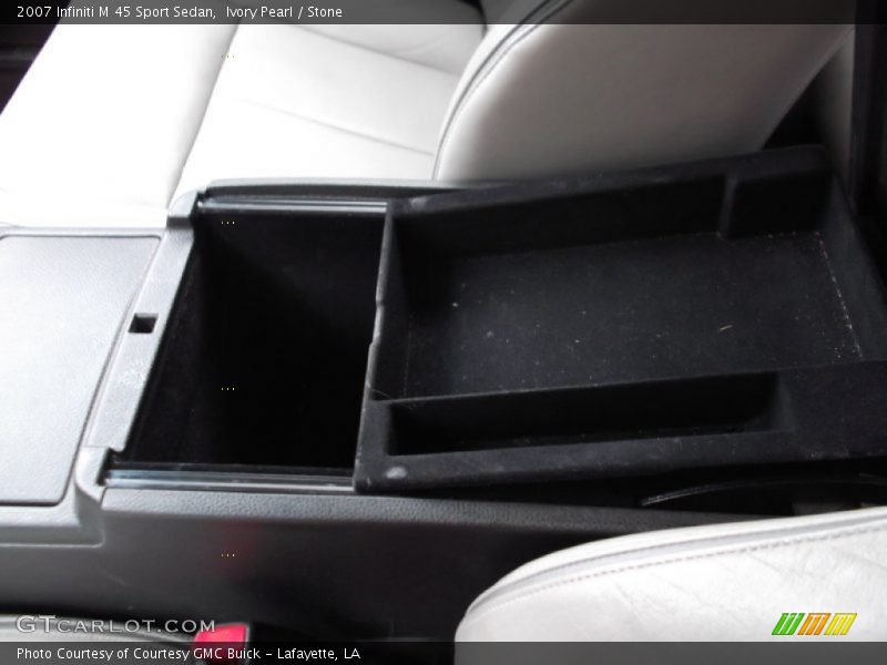 Ivory Pearl / Stone 2007 Infiniti M 45 Sport Sedan