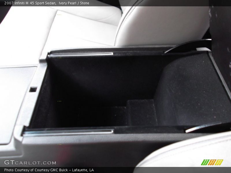 Ivory Pearl / Stone 2007 Infiniti M 45 Sport Sedan