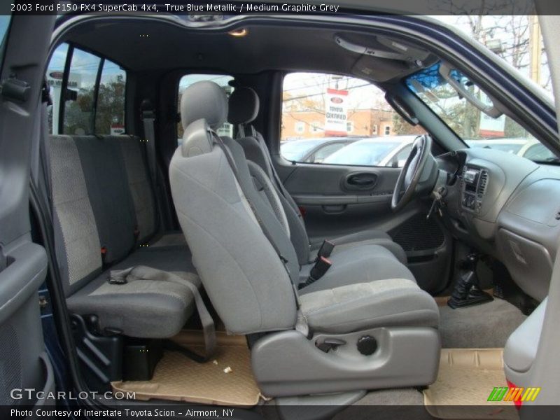  2003 F150 FX4 SuperCab 4x4 Medium Graphite Grey Interior