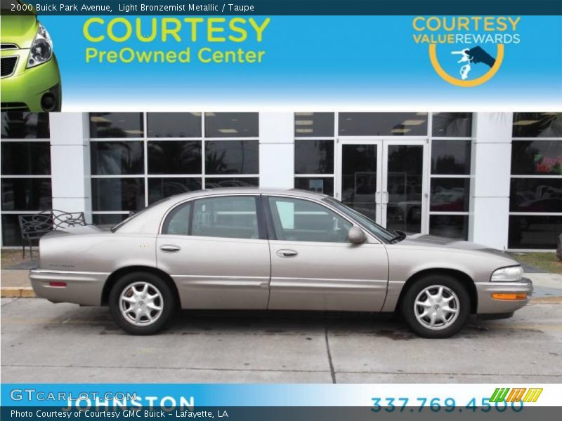 Light Bronzemist Metallic / Taupe 2000 Buick Park Avenue