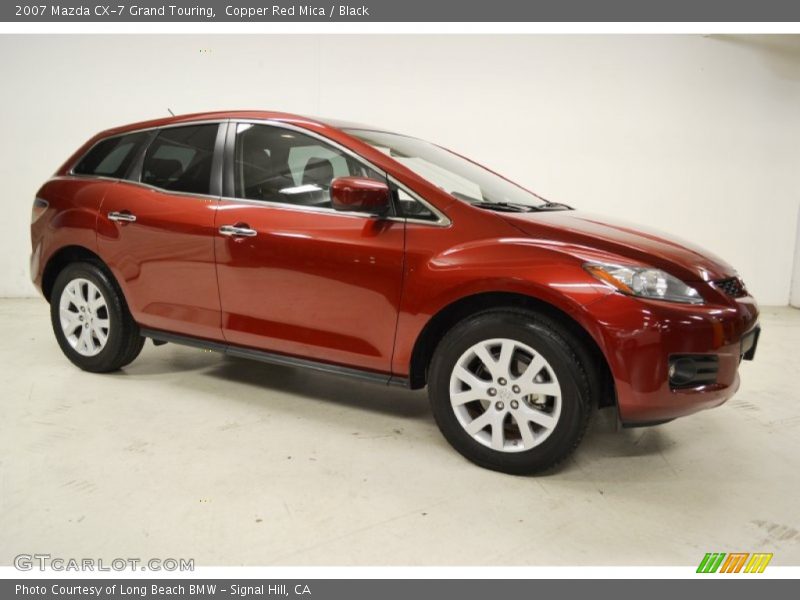 Copper Red Mica / Black 2007 Mazda CX-7 Grand Touring