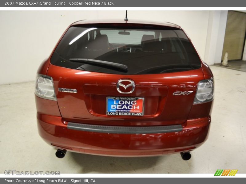 Copper Red Mica / Black 2007 Mazda CX-7 Grand Touring