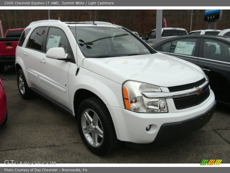 Summit White / Light Cashmere 2006 Chevrolet Equinox LT AWD