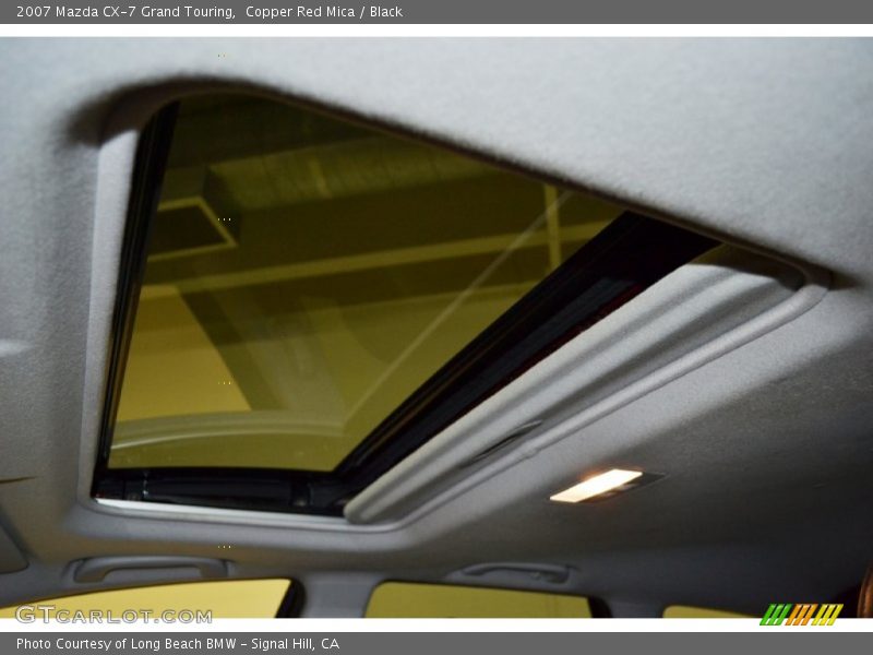 Copper Red Mica / Black 2007 Mazda CX-7 Grand Touring