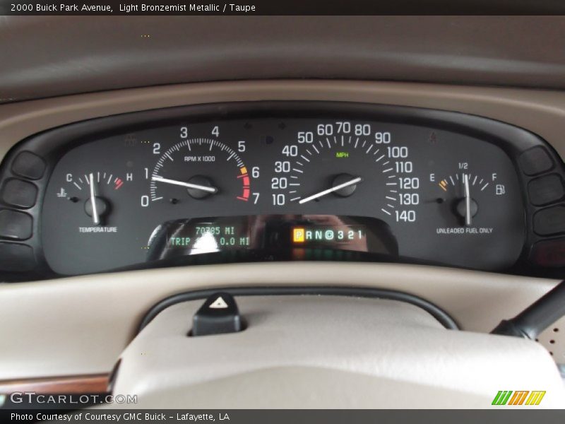 Light Bronzemist Metallic / Taupe 2000 Buick Park Avenue