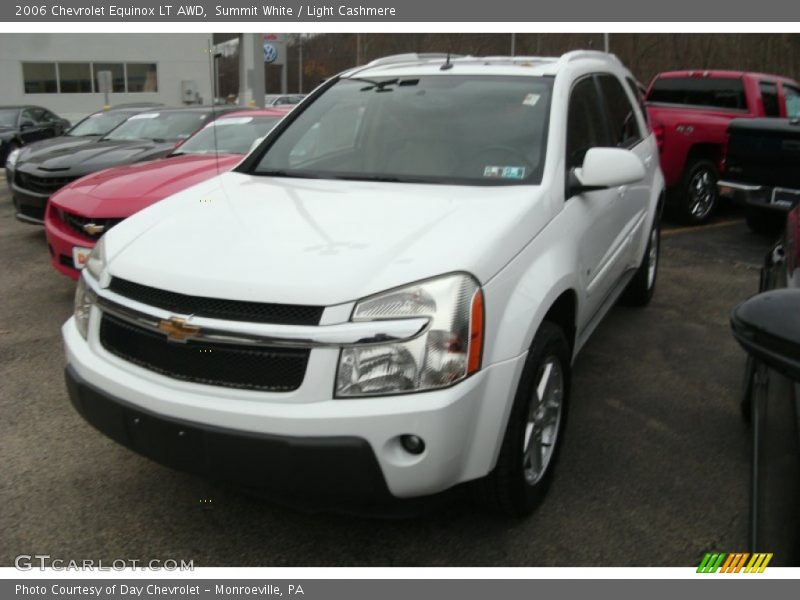 Summit White / Light Cashmere 2006 Chevrolet Equinox LT AWD