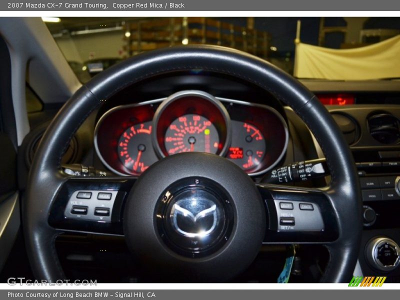 Copper Red Mica / Black 2007 Mazda CX-7 Grand Touring