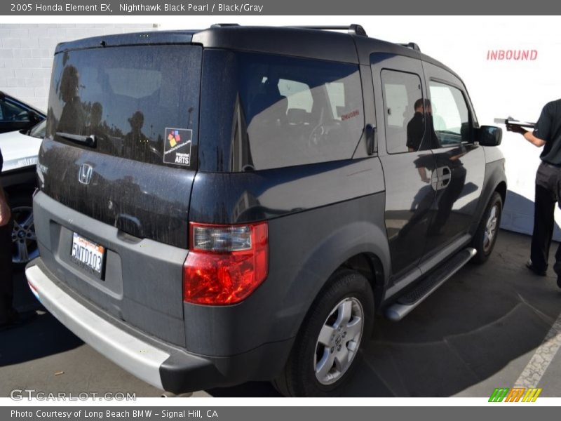 Nighthawk Black Pearl / Black/Gray 2005 Honda Element EX
