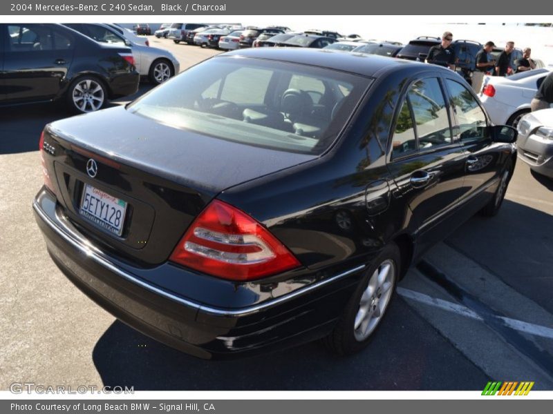 Black / Charcoal 2004 Mercedes-Benz C 240 Sedan
