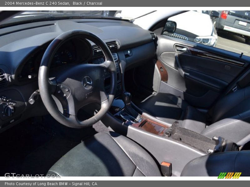 Black / Charcoal 2004 Mercedes-Benz C 240 Sedan