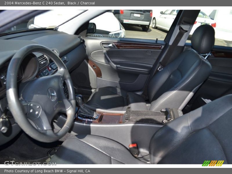 Black / Charcoal 2004 Mercedes-Benz C 240 Sedan
