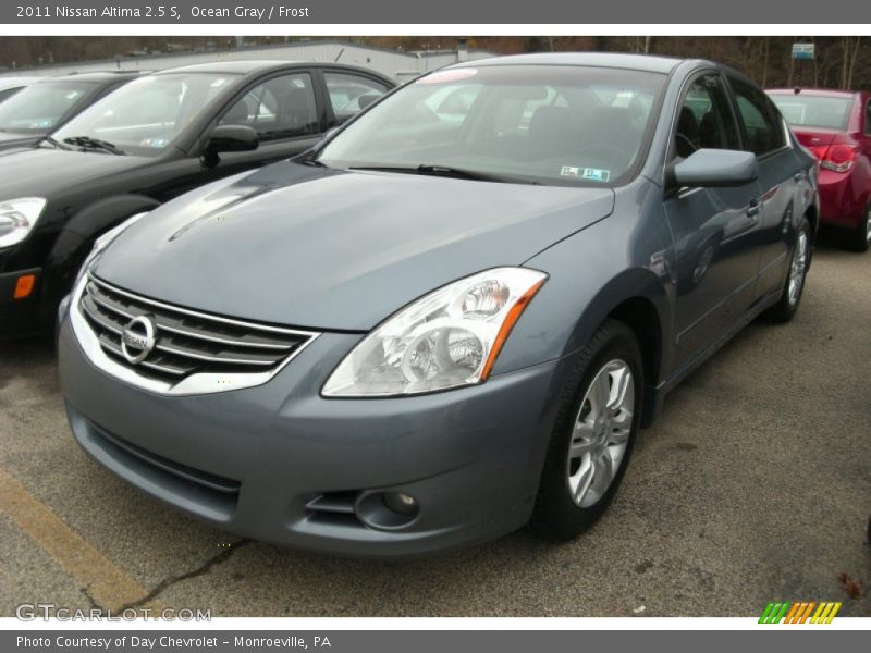 Ocean Gray / Frost 2011 Nissan Altima 2.5 S