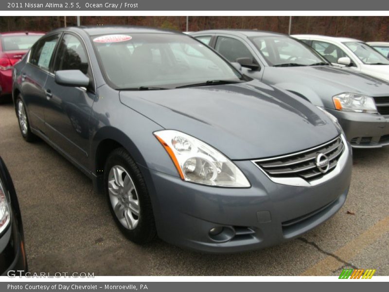 Ocean Gray / Frost 2011 Nissan Altima 2.5 S