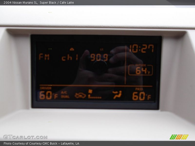 Super Black / Cafe Latte 2004 Nissan Murano SL