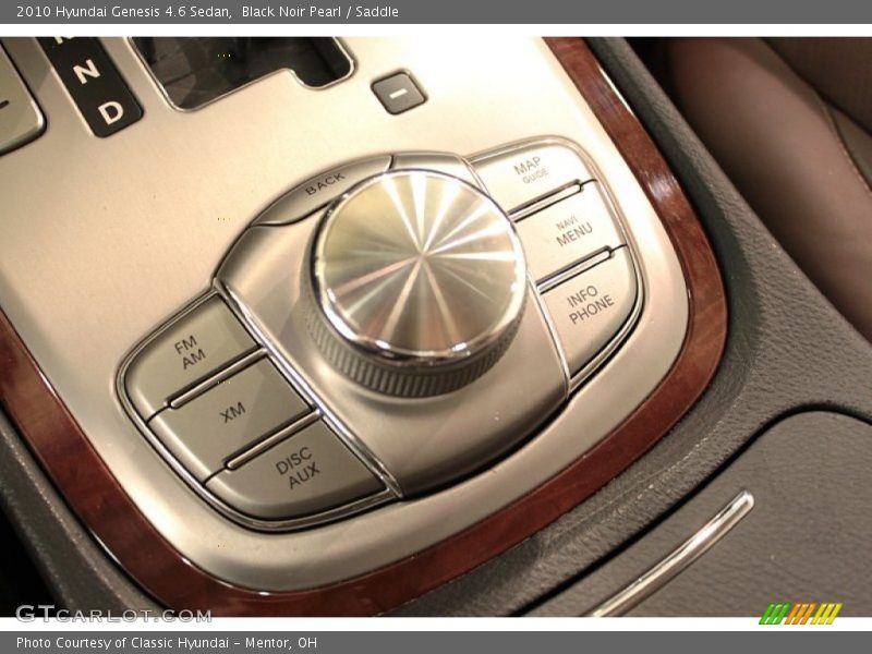 Black Noir Pearl / Saddle 2010 Hyundai Genesis 4.6 Sedan