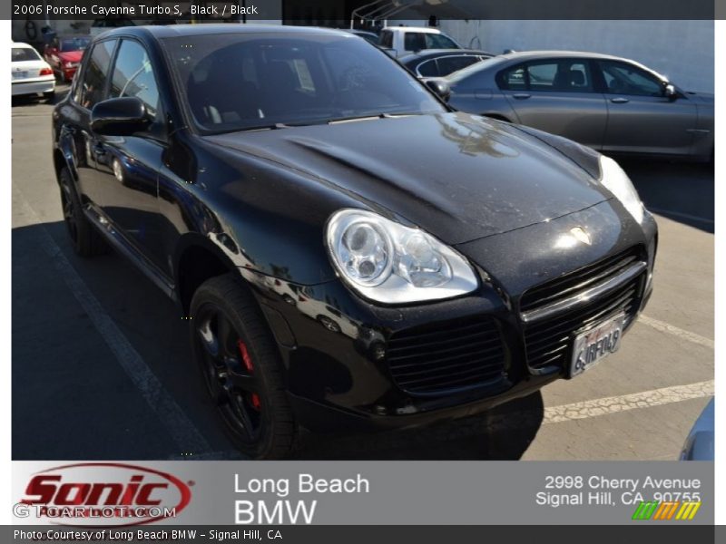 Black / Black 2006 Porsche Cayenne Turbo S