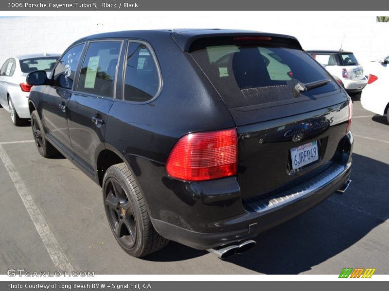 Black / Black 2006 Porsche Cayenne Turbo S