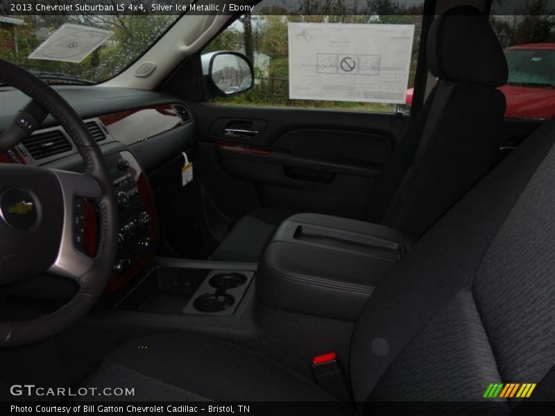 Silver Ice Metallic / Ebony 2013 Chevrolet Suburban LS 4x4