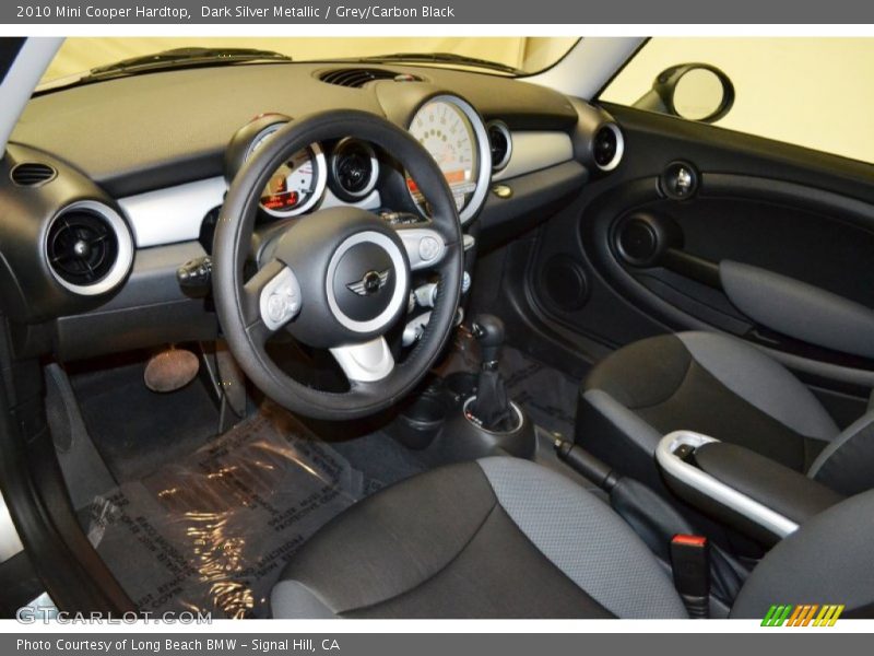 Dark Silver Metallic / Grey/Carbon Black 2010 Mini Cooper Hardtop