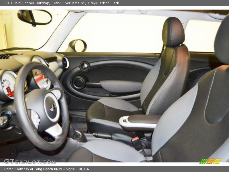 Dark Silver Metallic / Grey/Carbon Black 2010 Mini Cooper Hardtop