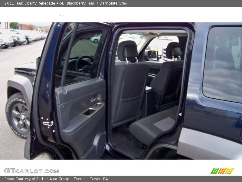 Blackberry Pearl / Dark Slate Gray 2011 Jeep Liberty Renegade 4x4