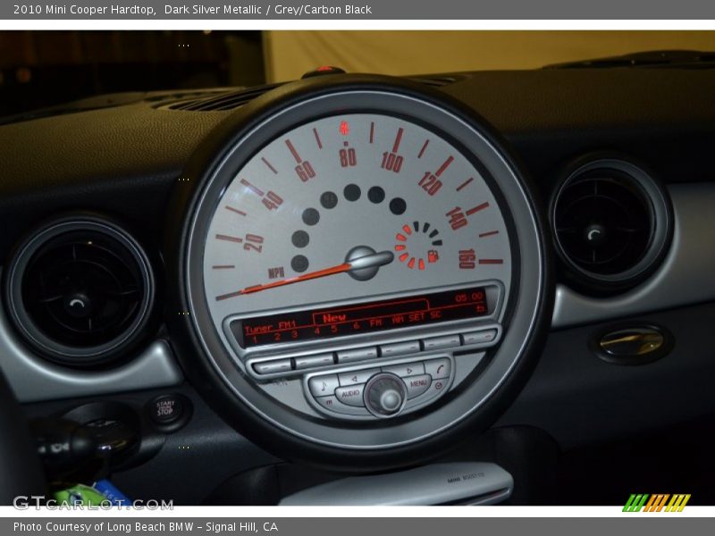 Dark Silver Metallic / Grey/Carbon Black 2010 Mini Cooper Hardtop