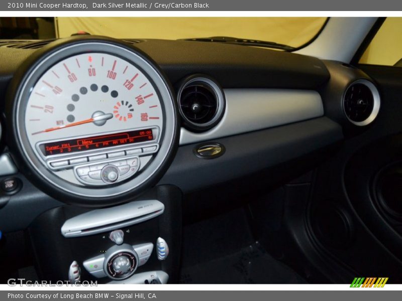 Dark Silver Metallic / Grey/Carbon Black 2010 Mini Cooper Hardtop