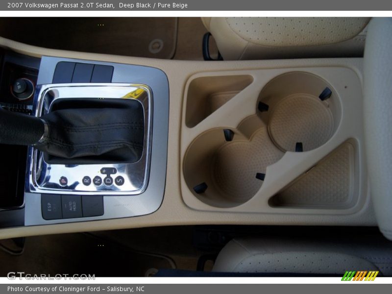 Deep Black / Pure Beige 2007 Volkswagen Passat 2.0T Sedan